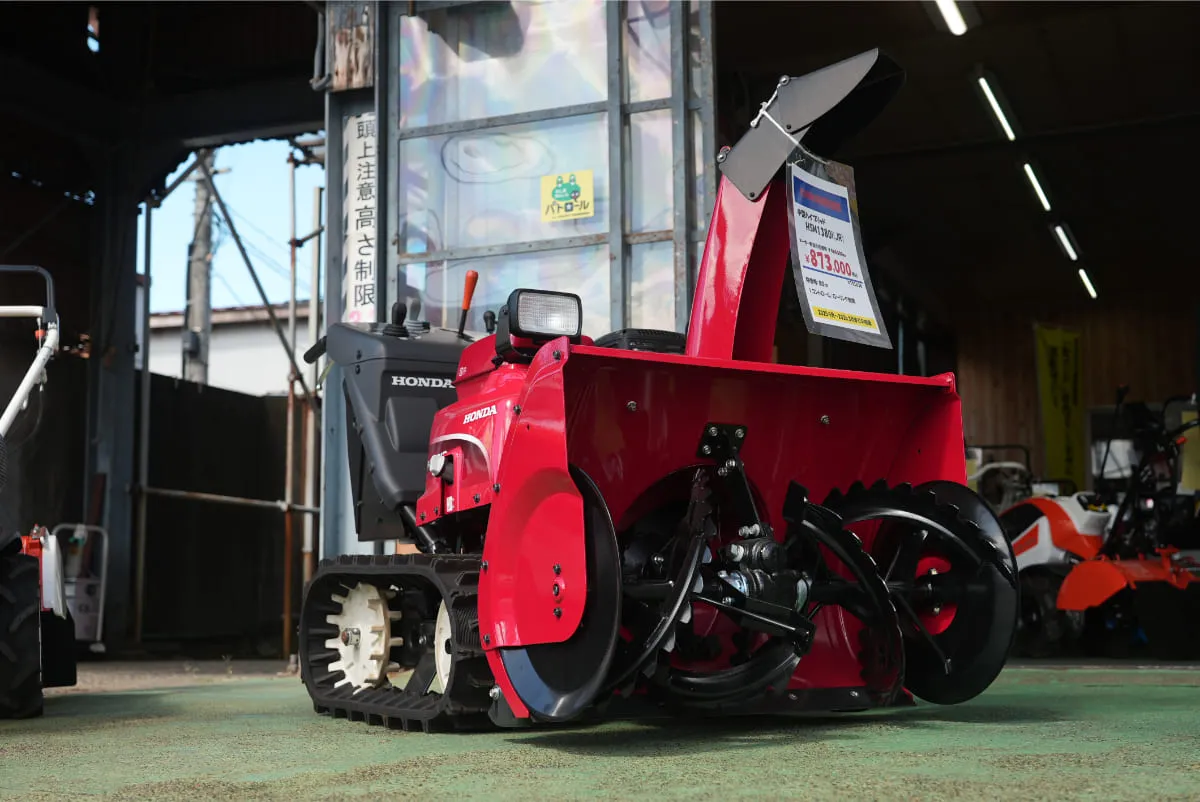 冬の暮らしを支える ~除雪機レンタルの安心感~